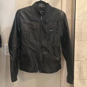 Genuine Leather Black Jacket